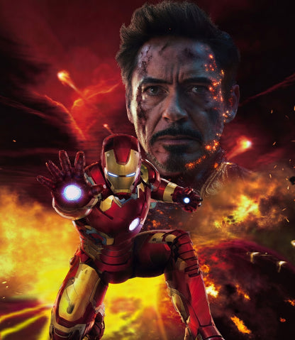 Póster 3D de Superhéroes